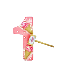 Birthday 1 years old cake Sweet Pinata Cake