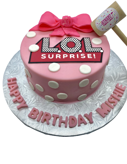 Happy Birthday Custom Made Sweet Pinata Cake